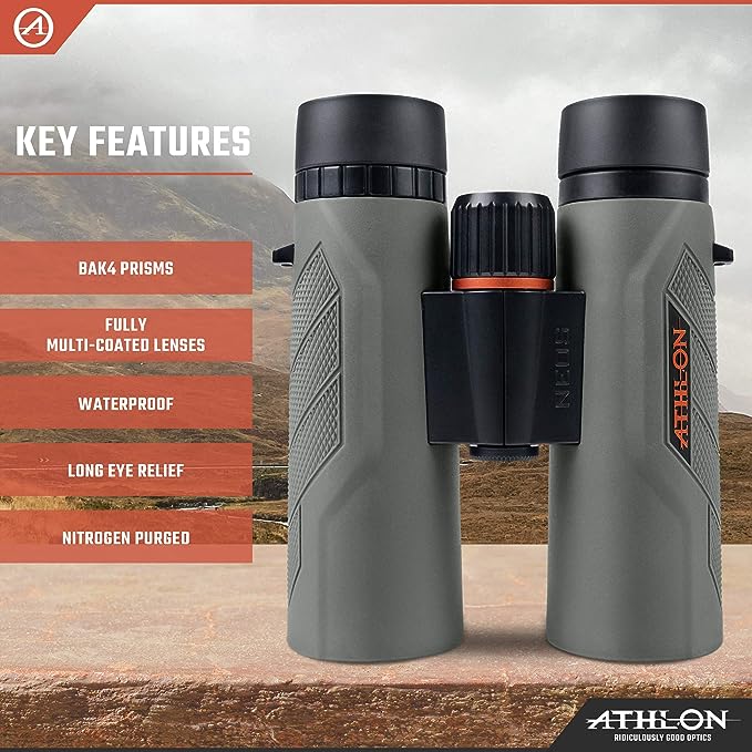 Athlon Optics NEOS G2 HD 10X42 Binoculars - Boars and Yotes - Southern ...